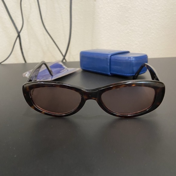 Emporio Armani Eyeglass Frames ‎ Tortoise EA 578-S Made In Italy 140 mm W/Case - Picture 2 of 8